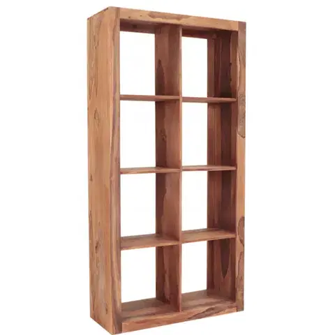 Knižnice Knižnica Rami 90x180x35 indický masív palisander