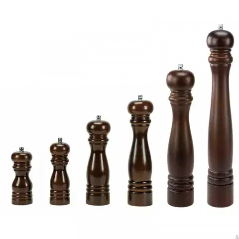 Koreničky a mlynčeky na  korenie STALGAST Drevený mlynček na soľ 12 cm