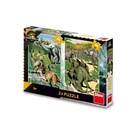Do 99 dielikov JURSKÝ SVĚT 24+48 Puzzle