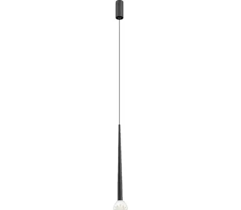 Svietidlá Zuma Line P0603-01A-P7B1 - LED luster na lanku BOSTON LED/5W/230V čierny P0603-01A-P7B1
