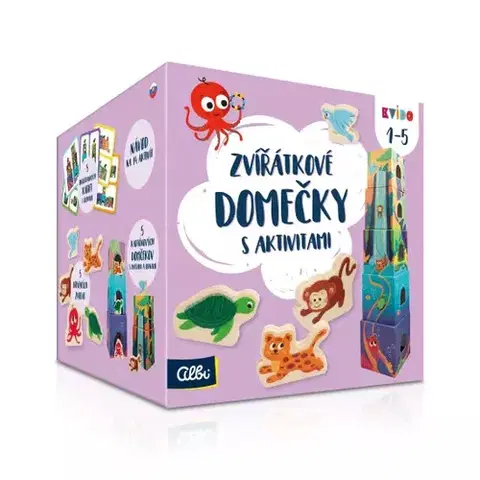 Kvído Albi Kvído - Zvířátkové domečky