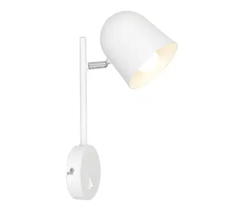 Svietidlá Rabalux 5243 - Nástenné svietidlo EGON 1xE14/40W/230V biela 5243