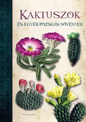 Okrasná záhrada Kaktuszok és egyéb pozsgás növények - Nuria Penalva,Brigitta Basa