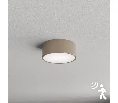 Svietidlá BRILAGI - Stropné svietidlo so senzorom CLARE 1xE27/40W/230V pr. 20 cm béžová 8590828611462
