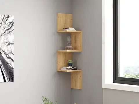Police Nástěnná police ZIKZAK
