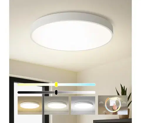 Svietidlá Brilagi - LED stropné svietidlo POOL LED/100W/230V 3000/4000/6000K priemer 80 cm biele BRI353