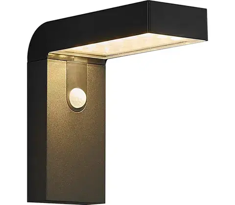 Svietidlá Nordlux - LED solárne nástenné svietidlo s čidlom ALYA LED/5W/3,7V IP44 2118231003