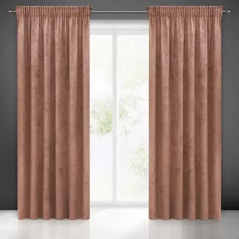 Závesy do spálne Záves ANISA 140x270 na páske 371804 EUROFIRANY