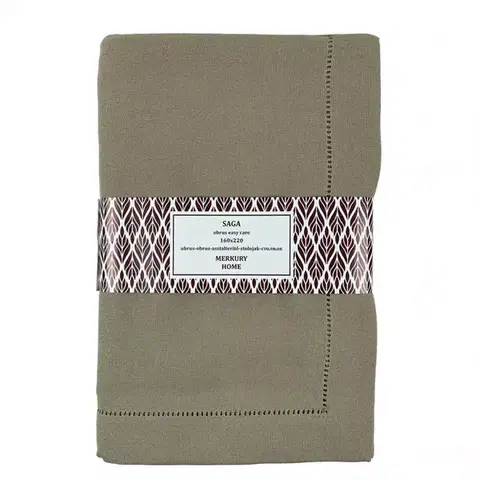 Bytový textil Obrus SAGA béžová 160x220 easy care
