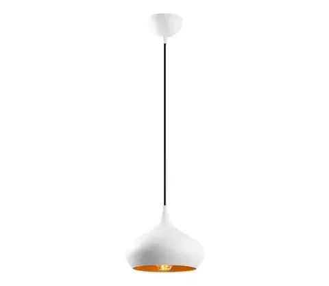 Svietidlá  Luster na lanku DODO 1xE27/40W/230V biela 584TTM1140
