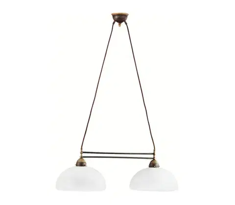 Svietidlá Kolarz 731.82.54 - Luster na lanku NONNA 2xE27/75W/230V 731.82.54