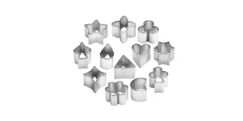 Vykrajovače Kinekus Vykrajovače veľké DELICIA, sada 12 ks