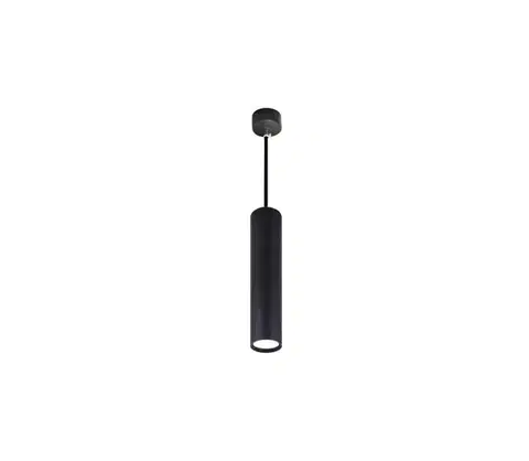 Svietidlá  Luster na lanku KARADON 1xGU10/30W/230V 60 cm čierna SKU013999