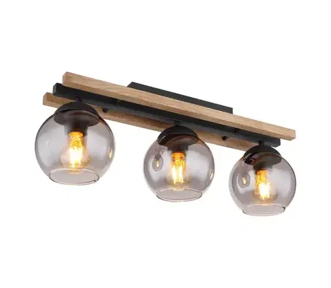 Svietidlá Globo 15569-3DW - Prisadený luster CONNI 3xE27/25W/230V 15569-3DW