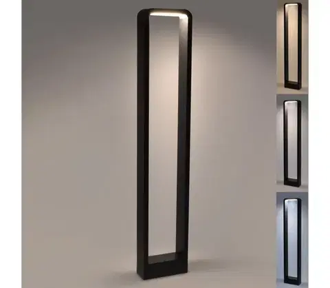 Záhradné lampy BRILAGI - LED Vonkajšia lampa BARI LED/7W/230V 3000/4000/6000K IP54 80 cm WO-HR60071-800-OEM