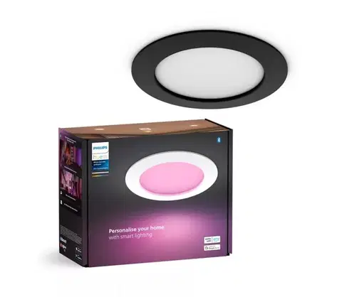 Svietidlá Philips - LED RGBW Stmievateľné kúpeľňové svietidlo Hue SLIM LED/12W/230V IP44 8720169264274