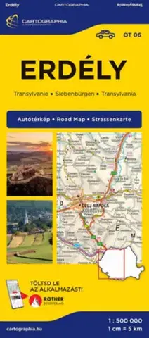 Do auta Erdély autótérkép