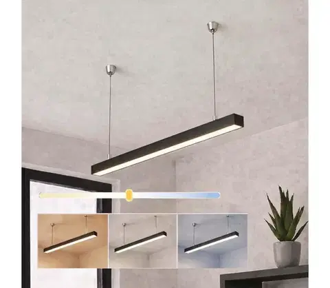 Svietidlá BRILAGI- LED závesné svietidlo FULLDAY LED/20/30/40W/230V 2700/4000/6000K 120cm čierna 1xBG47313CCT_PW