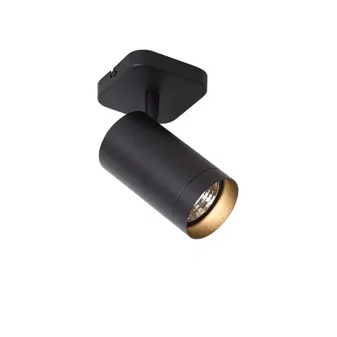 Bodove svetla Moderné stropné svietidlo čierne GU10 70mm - Jeana Luxe