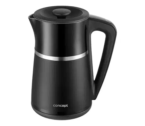Predlžovacie káble Concept RK3100 - Rýchlovarná kanvica s termoreguláciou 1,7 l 2200W/230V čierna rk3100