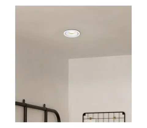Svietidlá Eglo 901167 - LED Stmievateľné podhľadové svietidlo ARENALS LED/4,9W/230V biela 901167