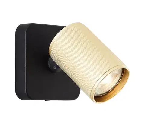 Svietidlá Brilliant - LED Nástenné bodové svietidlo MARTY 1xGU10/5W/230V zlatá G99201/86