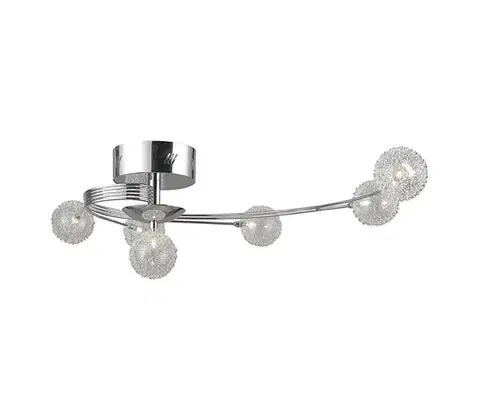 Svietidlá LUXERA  - Prisadený luster CASCADA 6xG4/20W/230V 