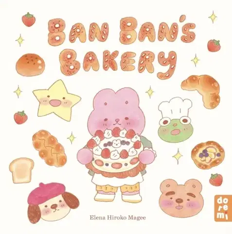 Leporelá, krabičky, puzzle knihy Ban Ban's Bakery - Elena Hiroko Magee
