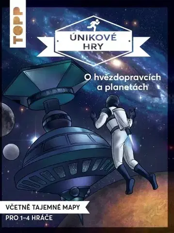 Krížovky, hádanky, hlavolamy Únikové hry: O hvězdopravcích a planetách - Sebestian Frenzel,Beate von Lühmann,Kristina Gehrmann