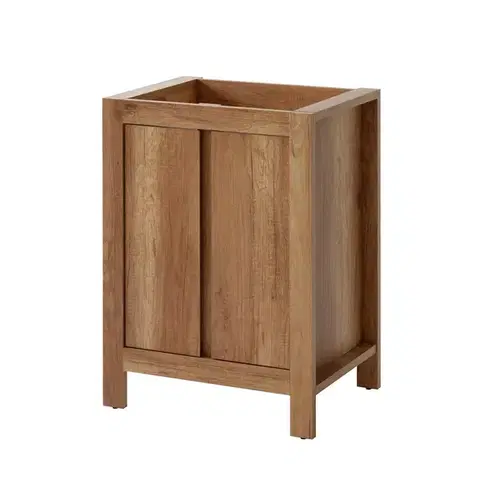 Kúpeľňový nábytok COMAD - Skrinka pod umývadlo 60cm 2 dvierka CLASSIC OAK 5907611647653