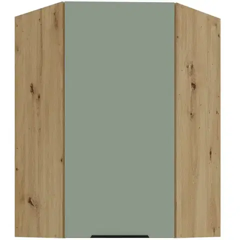 Kuchynské skrinky visiace Kuchynská skrinka Aria-SA/AR anti fingerprint 60X60 GN-90 1F (45°)