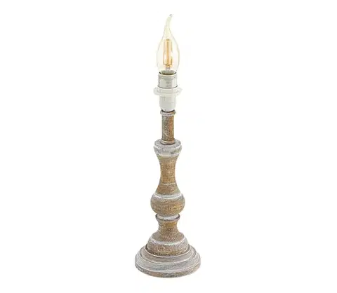 Lampy Eglo 33054 - Lampová noha 1xE14/40W/230V hnedá/patina 33054