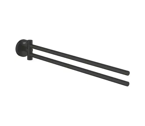 Svietidlá GROHE 411832430 - Držiak na uteráky START 439 mm čierny 411832430