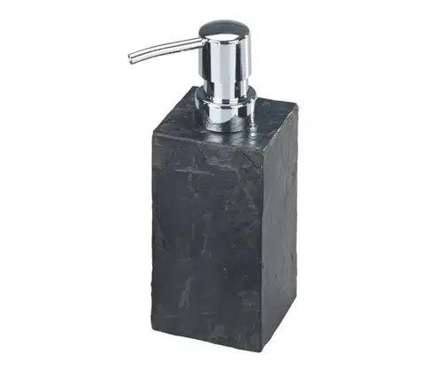 Svietidlá WENKO 17921100 - Dávkovač mydla SLATE ROCK 250 ml antracit 17921100