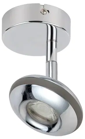 Nástenné svetlá Nástenná LED lampa SKIPPER, kĺbová hlava, CHRÓM