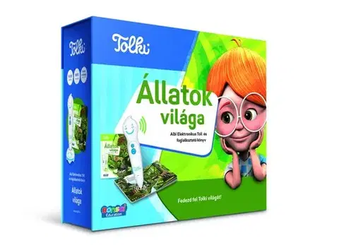 Kúzelné čítanie Albi Állatok világa - interaktív könyv szettben TOLKI
