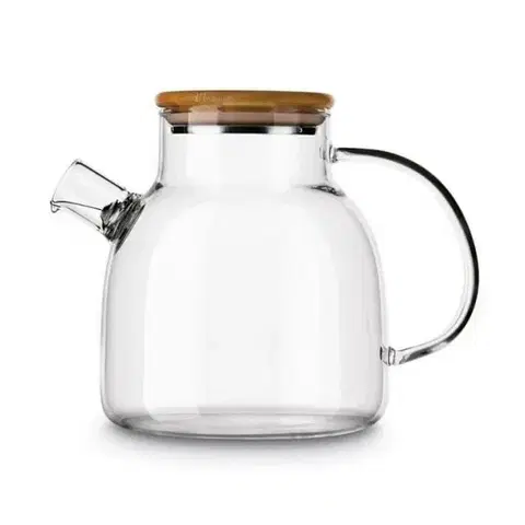 Dekoratívne vázy Kinekus Džbán sklo 1,8L + veko NEXO