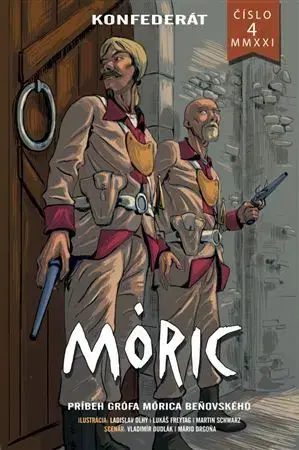 Komiksy Komiks MÓRIC 4: Konfederát - Ladislav Dlhý,Mário Drgoňa