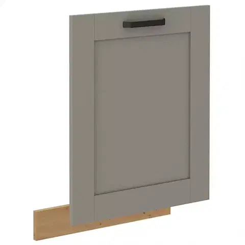 Dvierka a čelá zásuviek pre kuchynske skrinky Dvierka na umývačku Luna claygrey/artisan 713x596