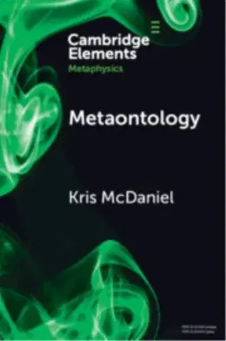 Filozofia Metaontology - Kris McDaniel