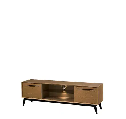 TV stolíky LEVADA 25 TV stolík, dub Rustikal