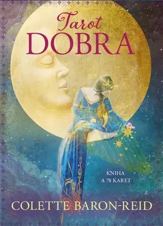 Veštenie, tarot, vykladacie karty Tarot dobra - kniha + 78 karet - Colette Baron-Reid