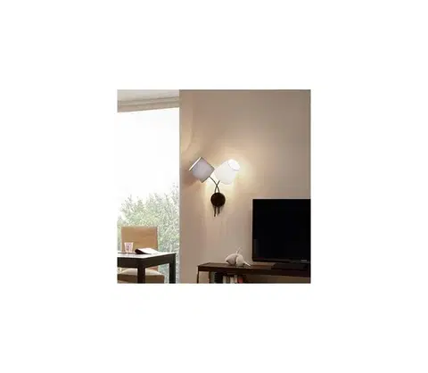 Svietidlá Eglo 95193 - Nástenné svietidlo ALMEIDA 2xE14/40W/230V 95193