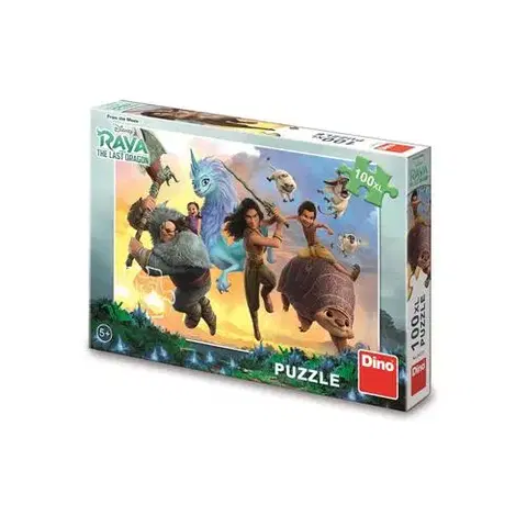 Od 100 dielikov Dino Toys Puzzle Raya 100 XL Dino