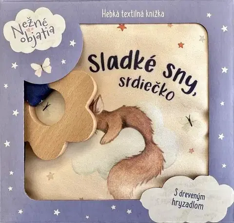 Leporelá, krabičky, puzzle knihy Sladké sny, srdiečko - Nina Štajner,Eva Smikoň Samcová