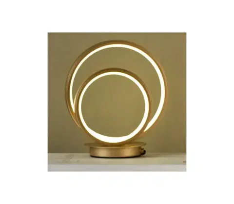Lampy ONLI - LED stolná lampa NOELIA LED/10W/230V 22 cm zlatá 5102/LGORO