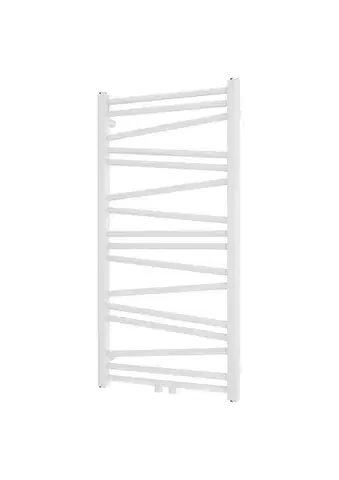 Radiátory do kúpeľne Radiátor kombinovaný SAT Lilon 97,5x50 cm bílá SATRALI975500S SATRALI975500S