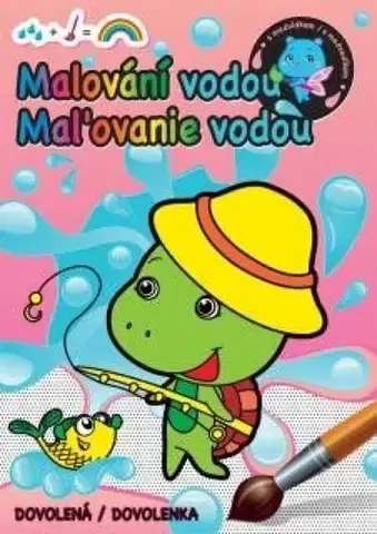 Nalepovačky, vystrihovačky, skladačky Dovolenka - Malování vodou / Maľovanie vodou