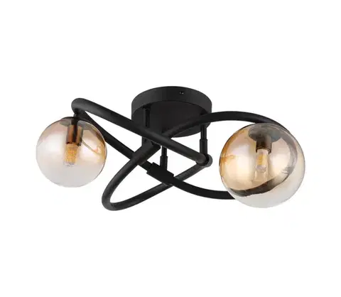Svietidlá Globo 56141-2D - LED Prisadené stropné svietidlo TUBERIUS 2xG9/3,5W/230V 56141-2D