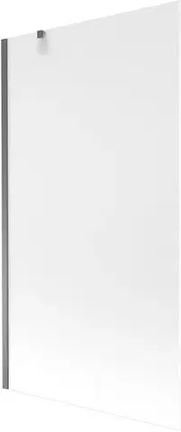 Sprchové dvere MEXEN/S - Next vaňová zástena FIX 100 x 150, dekor, grafit metal 895-100-000-00-30-95